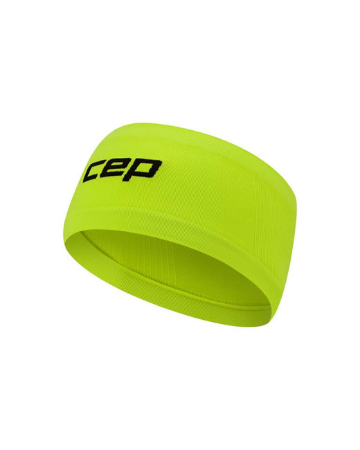 Lekka sportowa opaska na głowę do biegania unisex zielona Core Run CEP