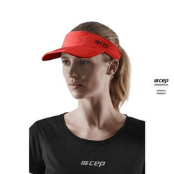 Sportowy daszek do biegania CEP unisex czerwony