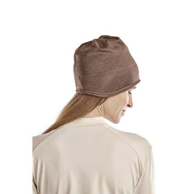 Sportowa czapka zimowa do biegania CEP unisex brązowa