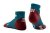 Damskie skarpety kompresyjne sportowe CEP Ultralight low-cut ciemnoniebieskie