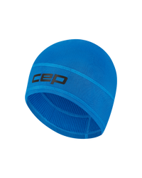 Ciepła zimowa czapka termiczna beanie unisex Core Run CEP niebieska