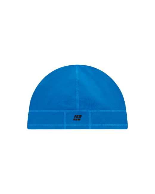 Ciepła zimowa czapka termiczna beanie unisex Core Run CEP niebieska