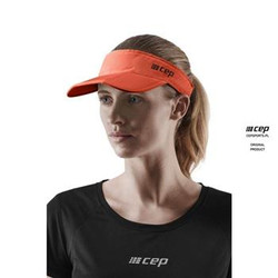 Sportowy daszek do biegania CEP unisex pomarańczowy
