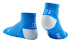 Damskie skarpety kompresyjne sportowe CEP Ultralight low-cut niebieskie