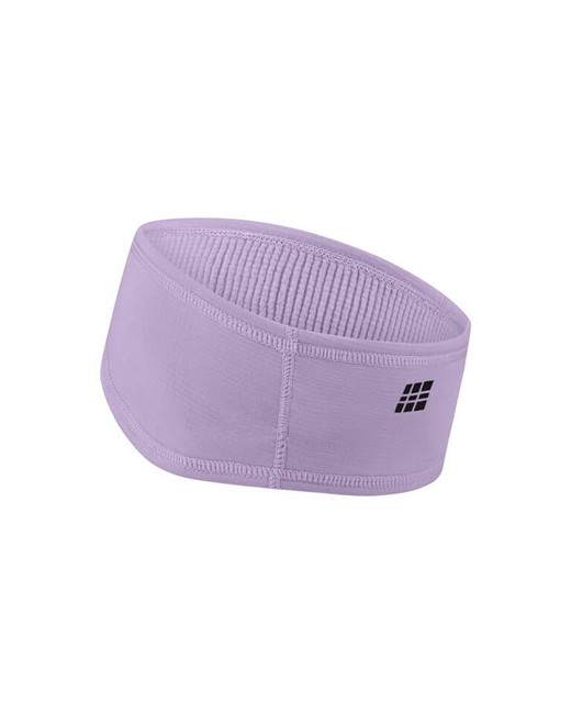 Termiczna sportowa opaska na głowę headband unisex Core Run Cep liliowa