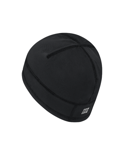 Ciepła zimowa czapka termiczna beanie unisex Core Run CEP czarna