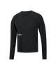 Męski longsleeve bluzka sportowa z wełny merino na zimę Core Run CEP czarna