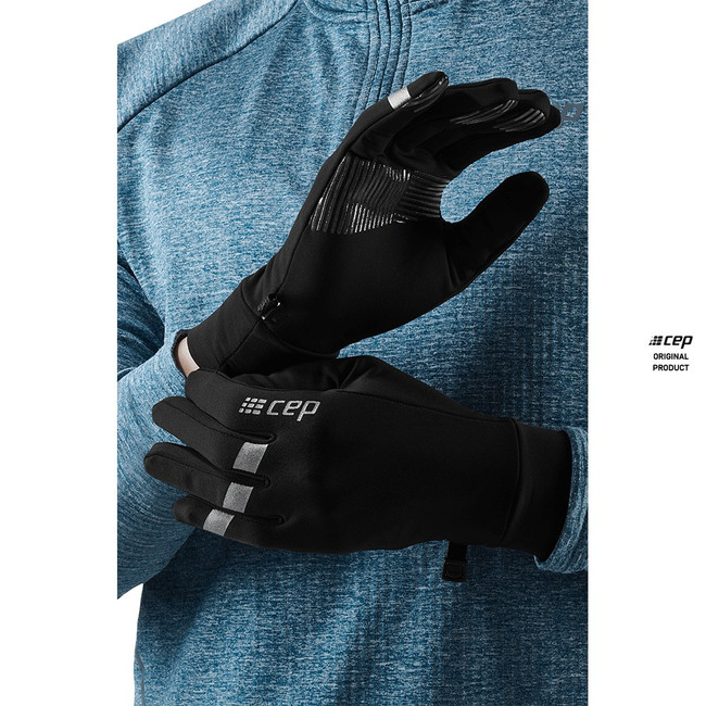 Sportowe rękawiczki zimowe CEP Winter Run unisex