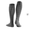 Męskie skarpety kompresyjne sportowe CEP Reflective wysokie szare