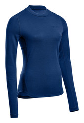 Damska bluzka sportowa z wełną merino CEP Cold Weather niebieska
