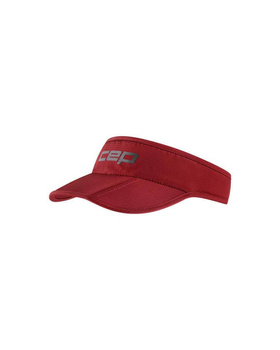 CEP Sportowy daszek biegowy Core Run unisex bordowy