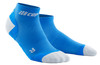 Damskie skarpety kompresyjne sportowe CEP Ultralight low-cut niebieskie