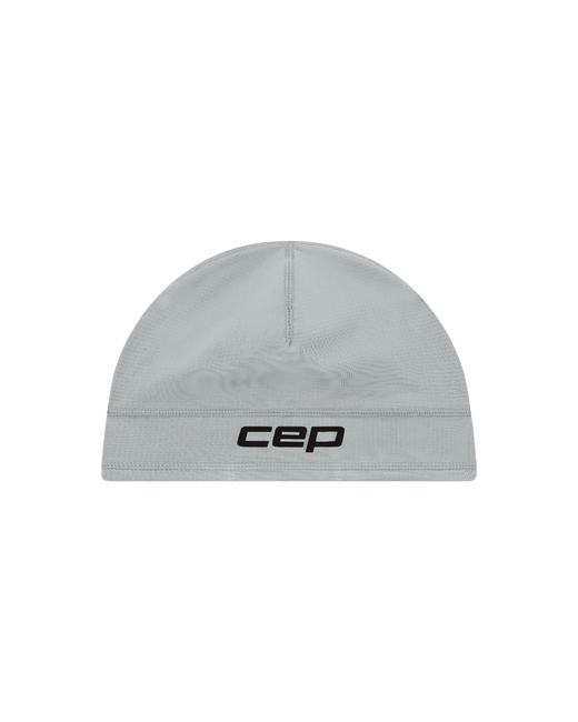 Ciepła zimowa czapka termiczna beanie unisex Core Run CEP szara