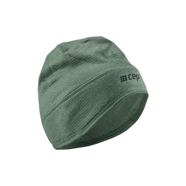 Sportowa czapka zimowa do biegania CEP unisex miętowa