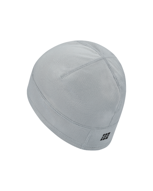 Ciepła zimowa czapka termiczna beanie unisex Core Run CEP szara