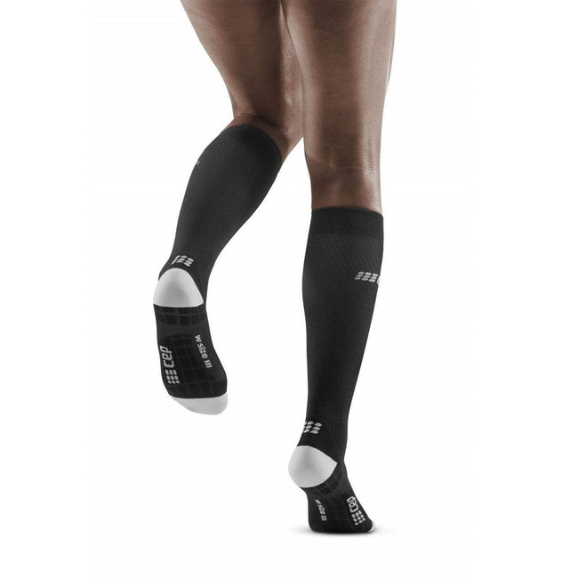 Damskie skarpety kompresyjne sportowe CEP Ultralight wysokie czarne