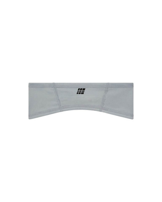 Termiczna sportowa opaska na głowę headband unisex Core Run Cep szara