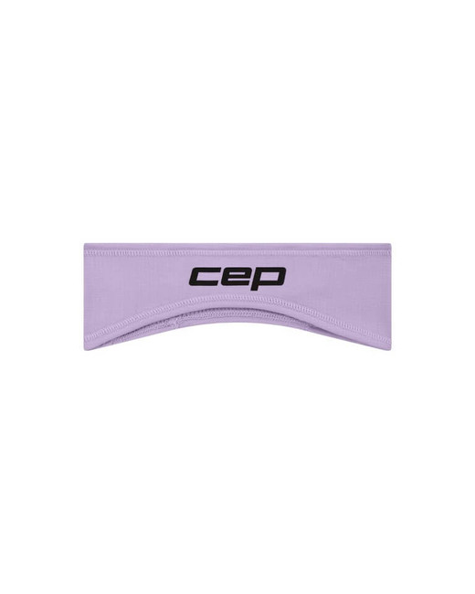 Termiczna sportowa opaska na głowę headband unisex Core Run Cep liliowa