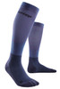 Damskie skarpety kompresyjne regeneracyjne CEP Infrared Recovery wysokie niebieskie