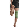 Opaska kompresyjna na staw kolanowy Mid Support Compression CEP unisex zielona