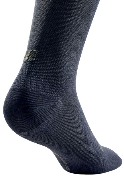 Damskie skarpety kompresyjne biznesowe CEP wysokie granatowe