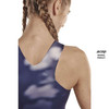 Damski  Crop Top sportowy do biegania CEP limitowana kolekcja Bloom niebieski