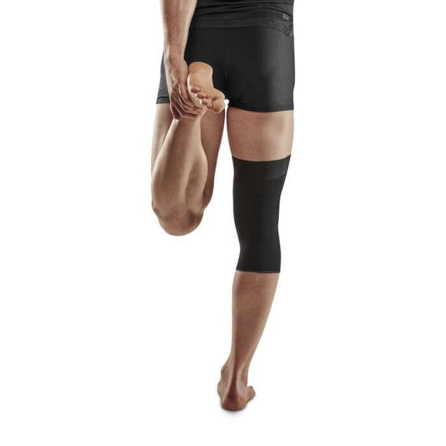 Opaska kompresyjna na staw kolanowy Mid Support Compression CEP unisex czarna