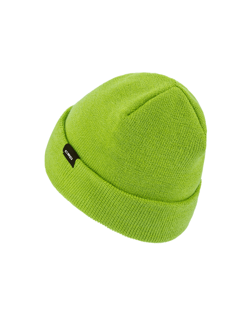 Ciepła czapka beanie z wełną merino Core Run CEP zielona